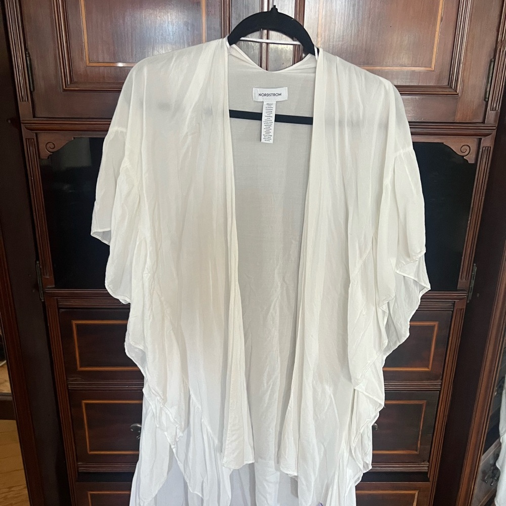 Nordstrom White Kimono Cardigan
